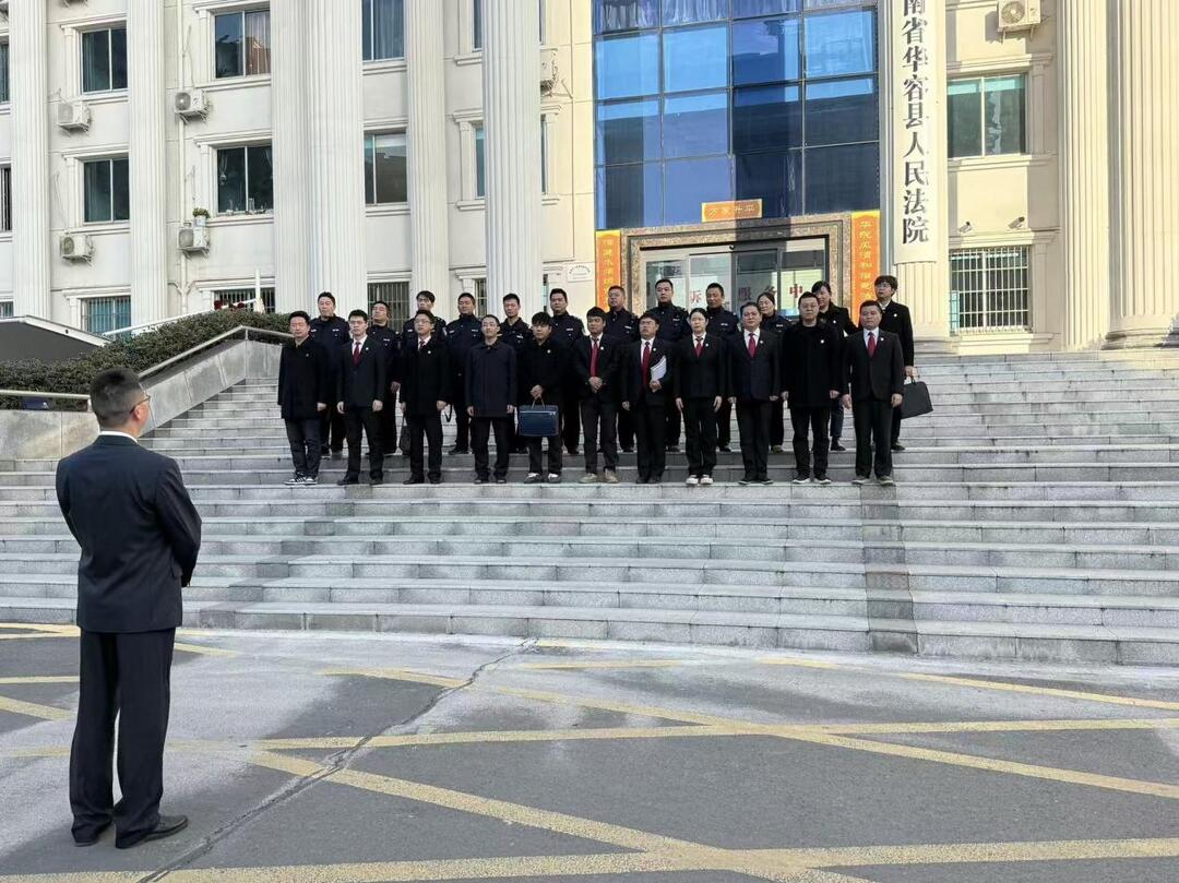 华容法院周末时间开展“冬季攻坚”集中执行行动