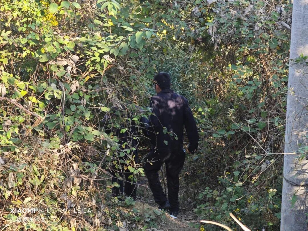 一村民失联超30小时！大祥警民携手找回