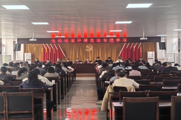 先锋街道“宪法宣传周”活动接地气入民心