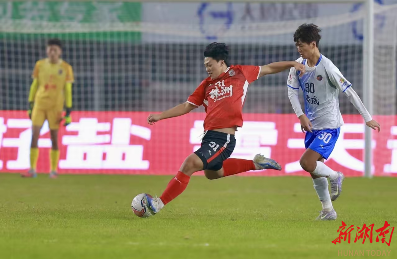 我可爱帅气的湘超“球星” 学生们