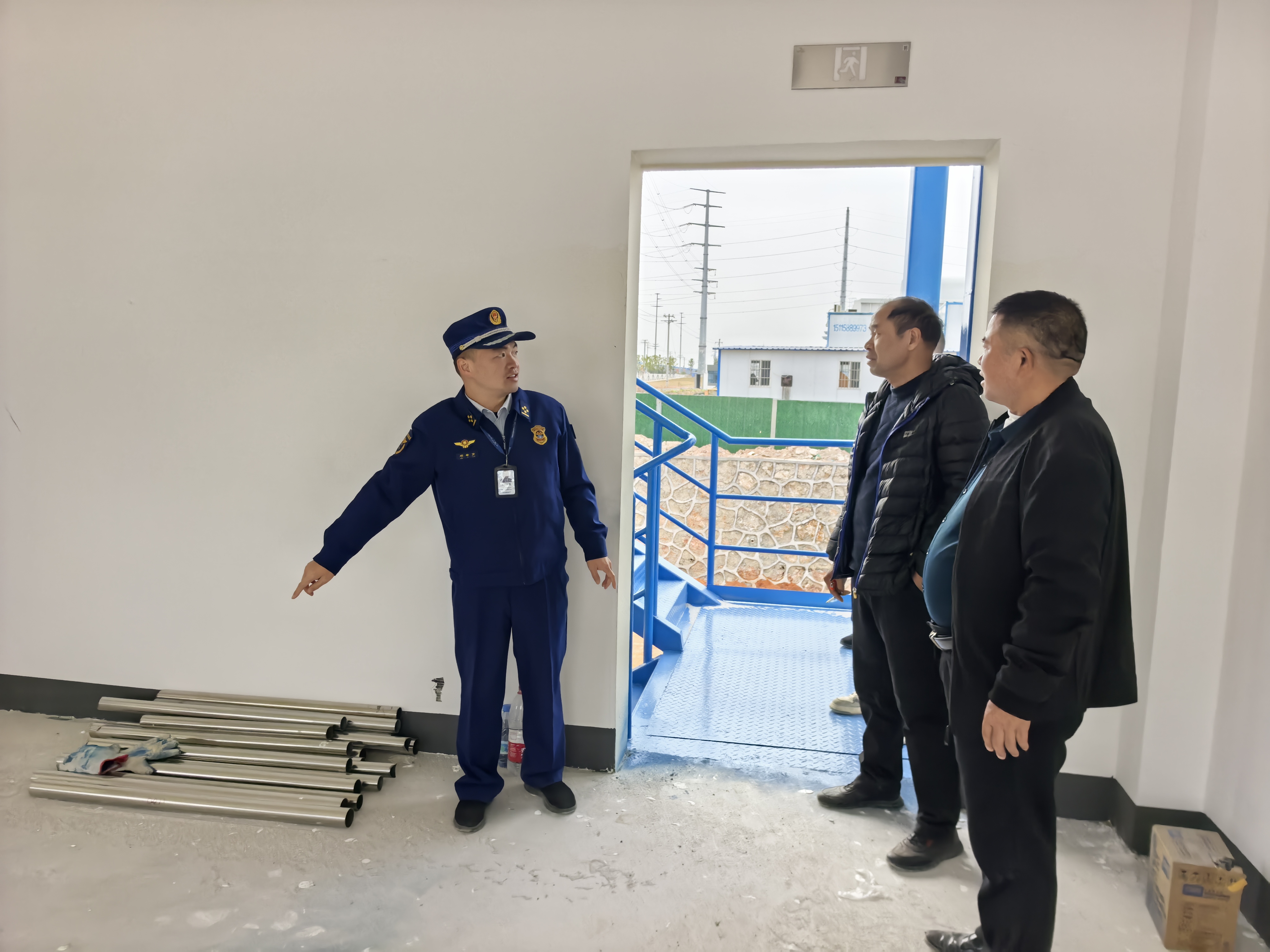 娄底经开区消防救援大队开展消防安全检查工作