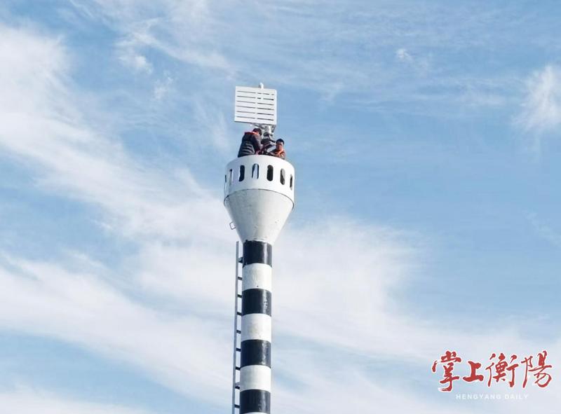 湘江衡阳段300余座智能航标“上岗”