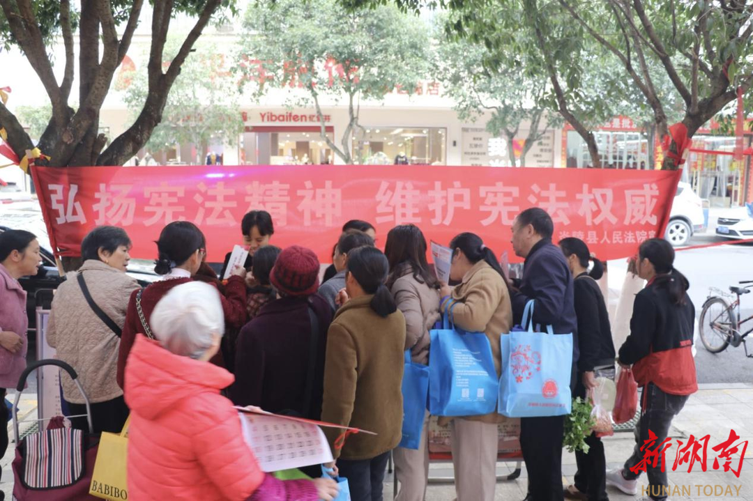 株洲炎陵法院开展宪法宣传 让法治信仰植根群众心间