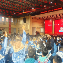 大科街道普法宣传进校园