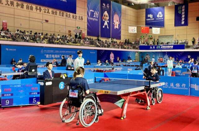 平均年龄超40岁，她们以3:0大比分为湖南拼下残运会女乒团体铜牌！