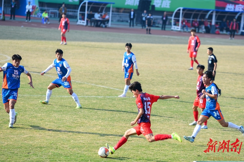 图集|湘超联赛：娄底队3比0战胜湘西队