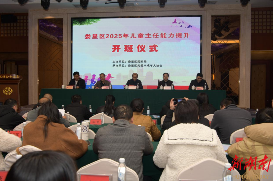 娄星区举办2025年儿童主任能力提升培训班