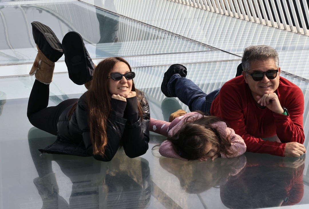 冬日乐游玻璃桥