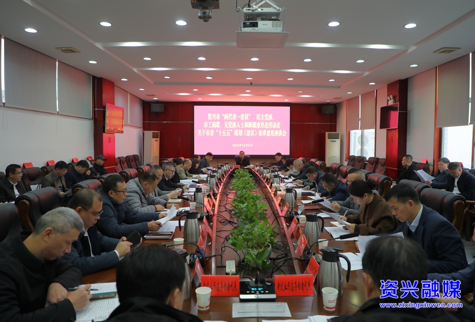 资兴：集思广益谋发展 凝心聚力绘蓝图