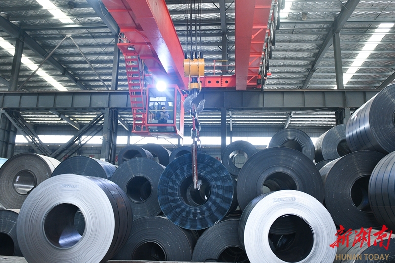 “材料谷”企业生产忙