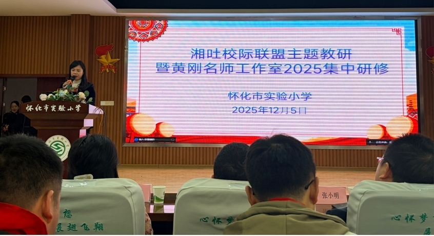 辰溪县白云学校赴怀化实验小学开展教研交流活动