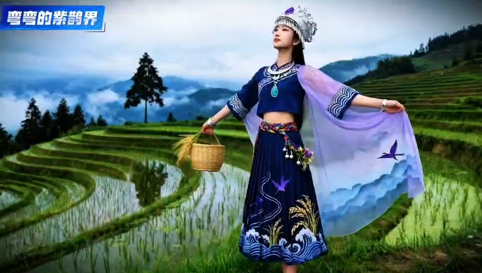 视频|《弯弯的紫鹊界》：创新演绎千年梯田神韵