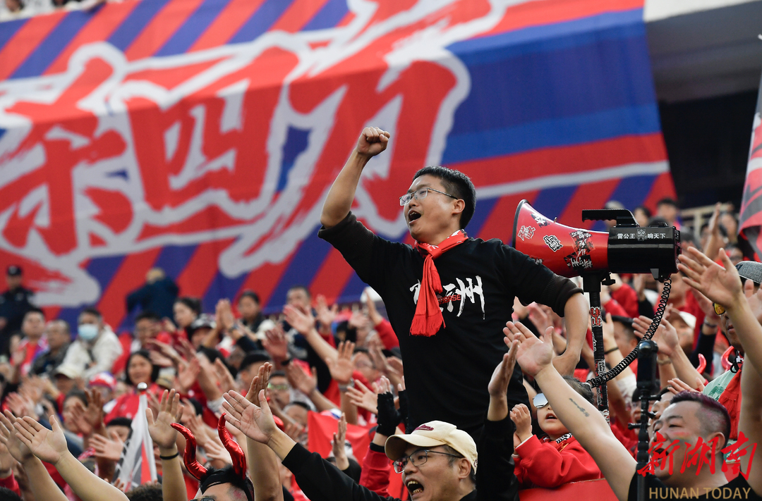 图集|湘超联赛：株洲队3比1战胜永州队晋级淘汰赛