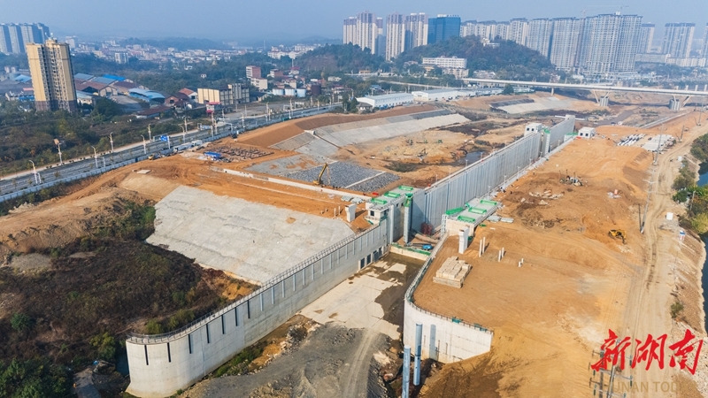 潇湘船闸工程冲刺通航