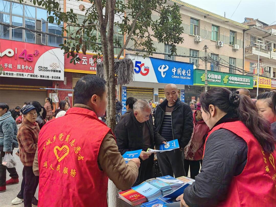 宪法宣传护民生 代表履职促振兴——邵阳县罗城乡人大开展“代表进社区，宪法护民生”主题宣传活动