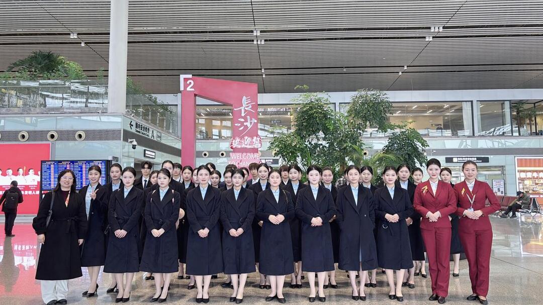 长沙南方职业学院把课堂搬进机场，实训就是真上岗