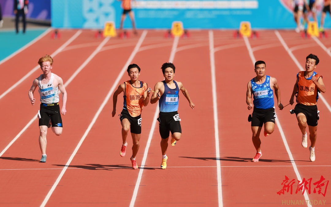晋级决赛！2位湖南选手包揽男子100米T12级预赛前两名