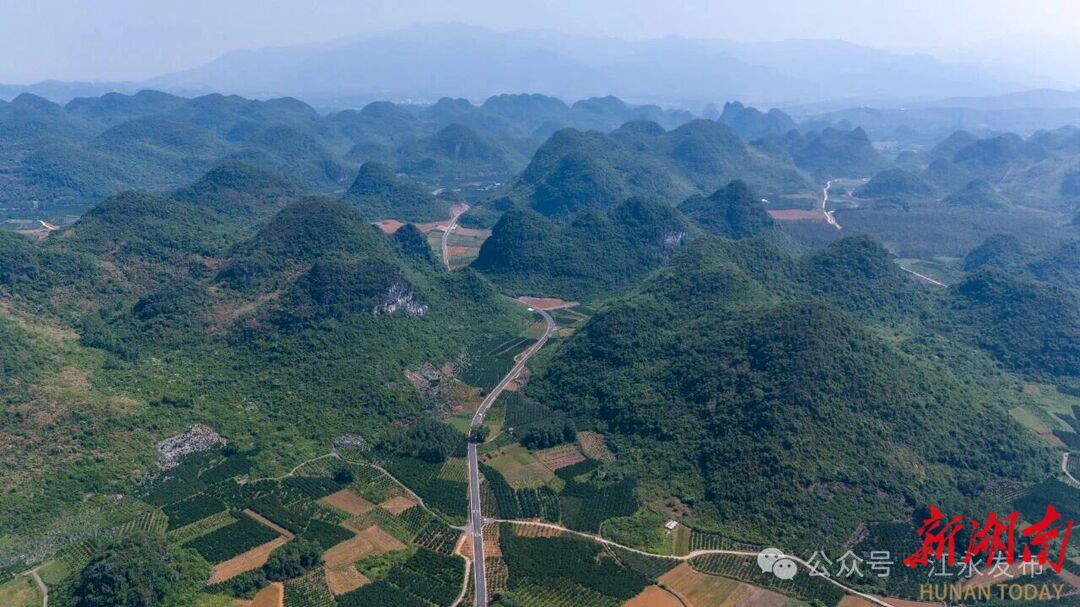 江永县兰源公路入选2025年“湖南省最美农村路”名单