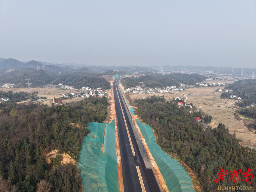 益阳市城市西环线有望春节前全线贯通|湖南日报