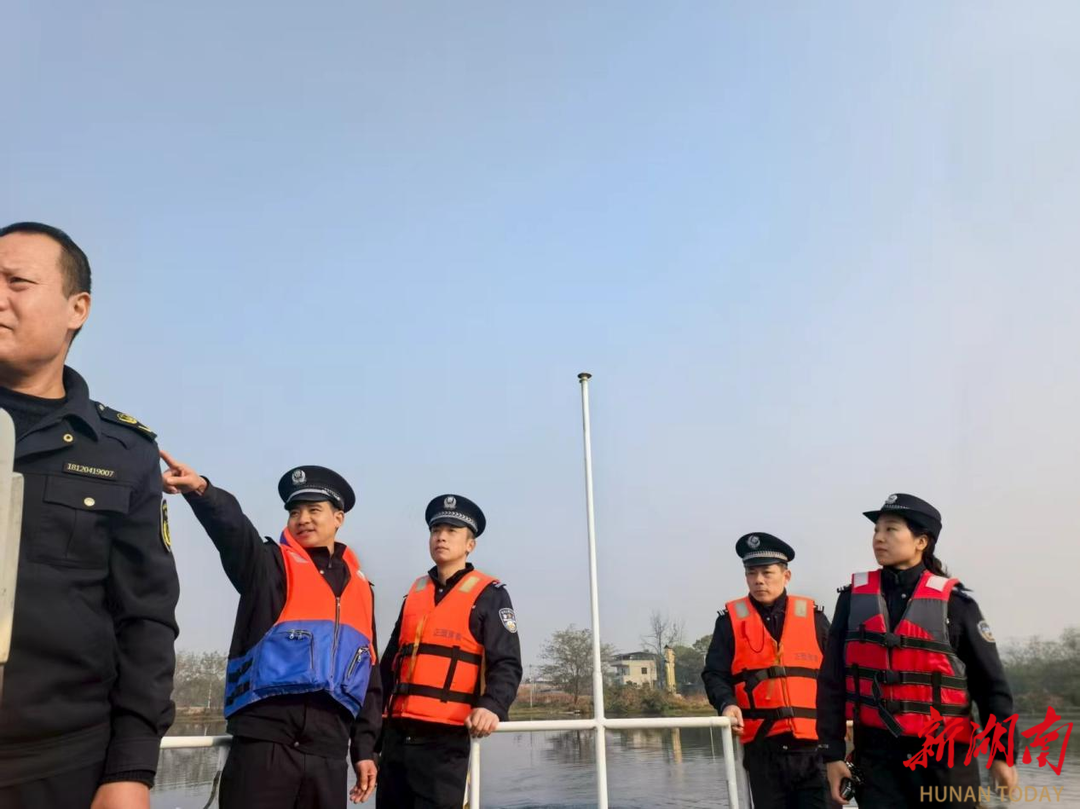 东安县公安局倾力守护水域生态安全