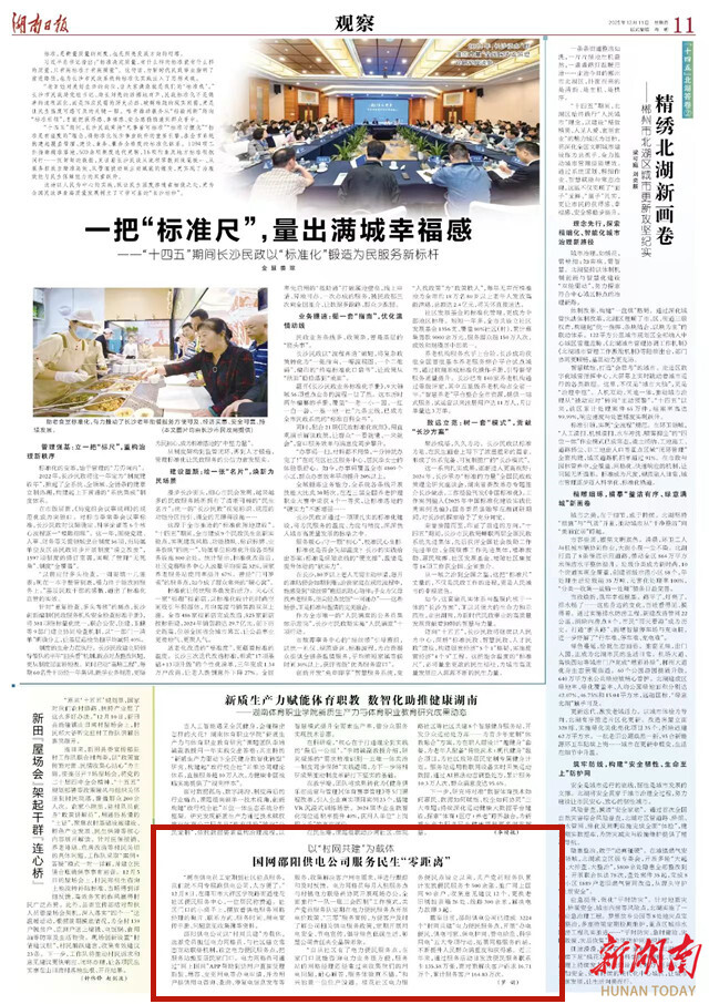 以“村网共建”为载体国网邵阳供电公司服务民生“零距离” | 湖南日报