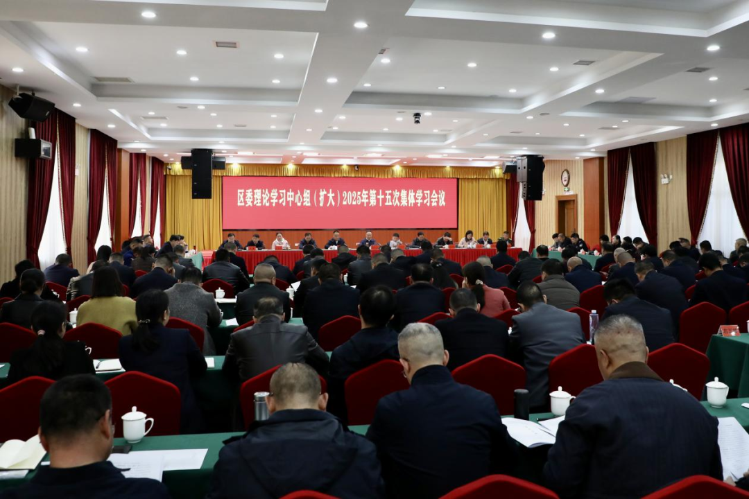娄星区委理论学习中心组（扩大）举行2025年第十五次集体学习