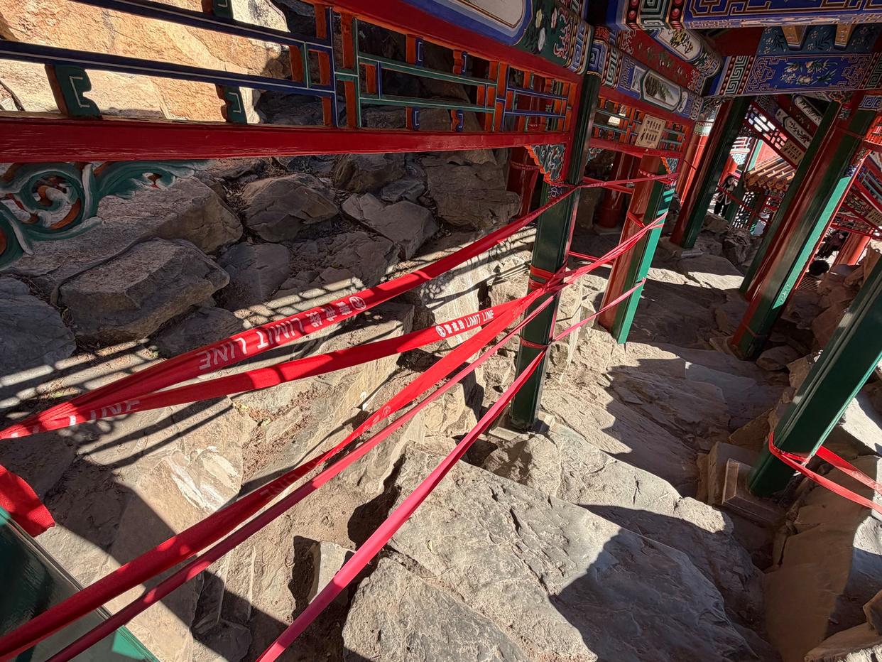 公园里的隔离带越来越多，如何阻止商拍又不影响沉浸式游览？