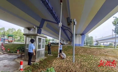 智能哨兵24小时值守 杭瑞高速君山段桥下空间实现智慧监管