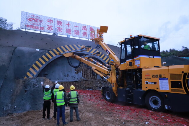 湖南段首座隧道进洞施工，长赣高铁建设有新动作！