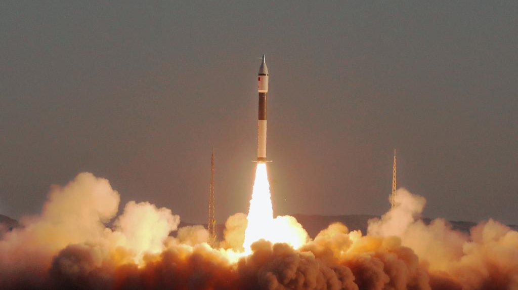 快舟十一号遥八运载火箭发射成功