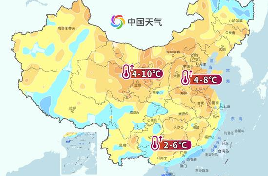 升温回暖力度可观！部分地区气温猛升12℃ 体感将直逼10至11月