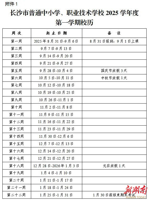 湖南娃速看！部分市州寒假时间“解锁”，速戳