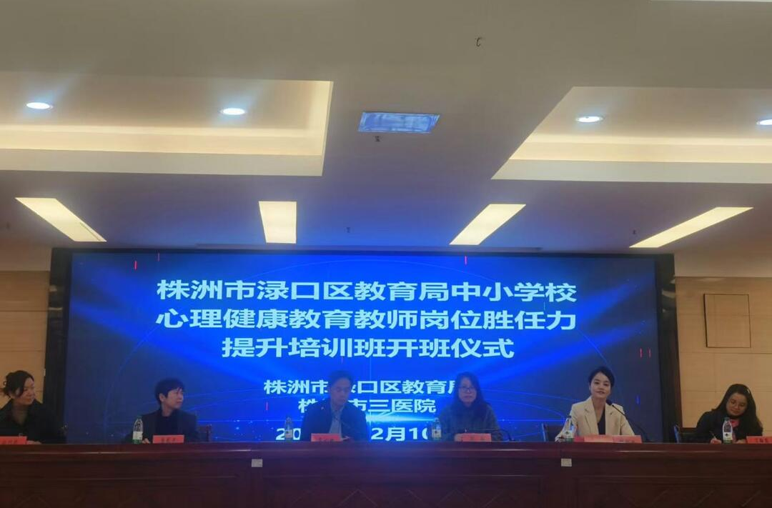 医教协同，护“心”远航——渌口区2025年中小学心理健康教育教师岗位胜任力提升培训圆满完成