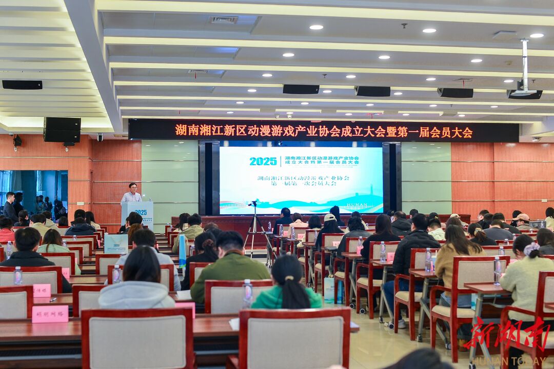 湖南湘江新区动漫游戏产业协会成立