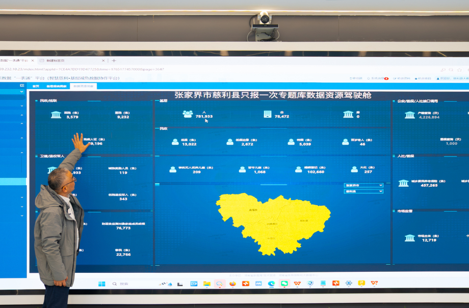 湘涌新潮⑦ | 慈利“智慧大脑” 破局“表单围城”