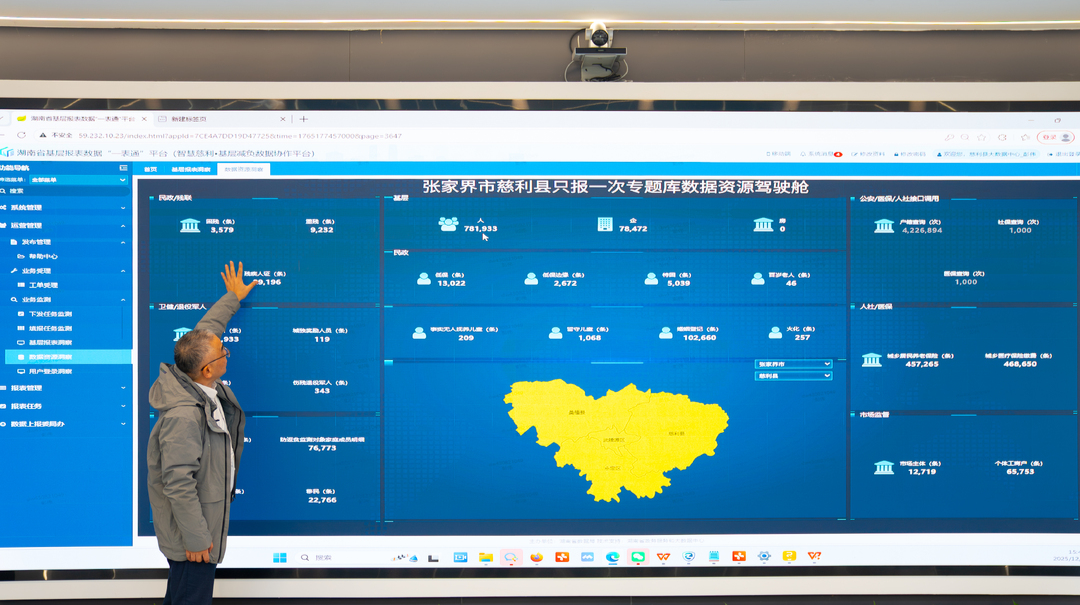 湘涌新潮⑦ | 慈利“智慧大脑” 破局“表单围城”