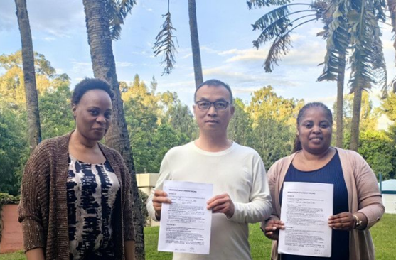 Seeds from Ansha Town, Changsha County to Take Root in Africa