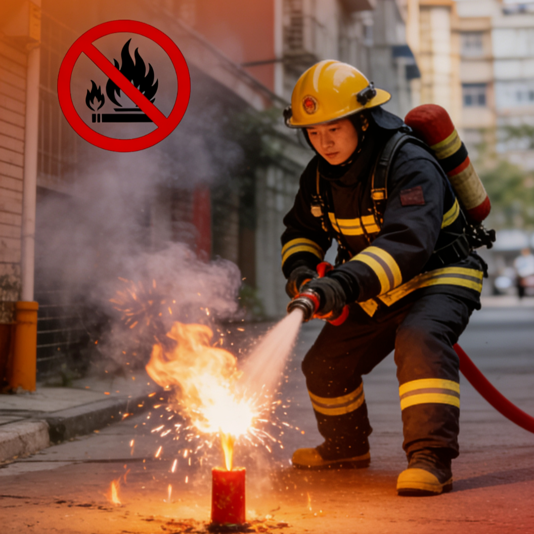 海报 | 让烟花“歇歇脚”，过个低碳平安年