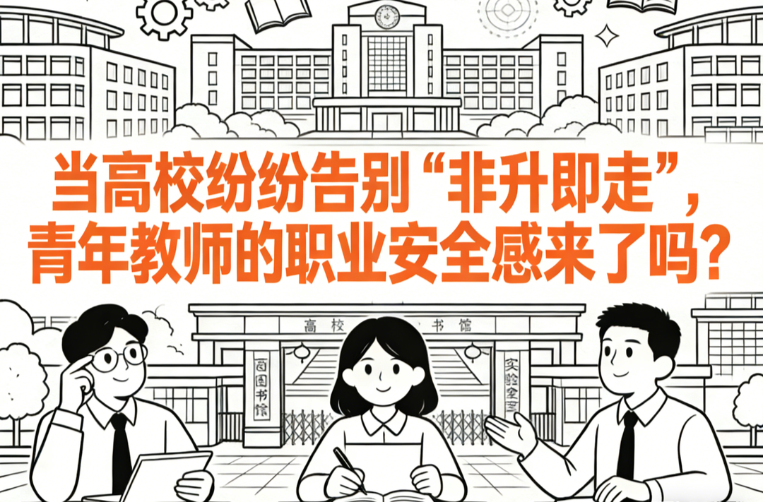 当高校纷纷告别“非升即走”，青年教师的职业安全感来了吗？