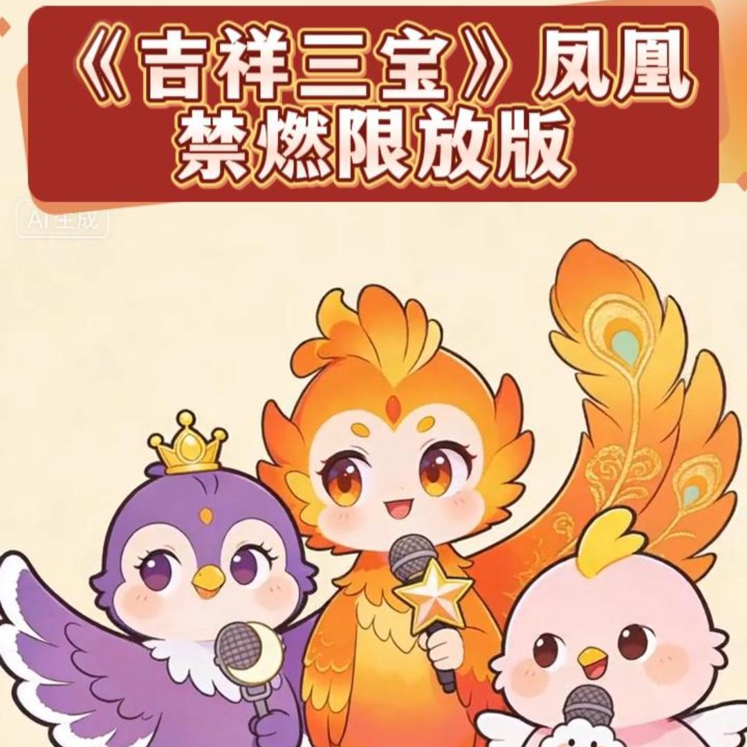 《吉祥三宝》凤凰禁燃限放烟花版来啦~