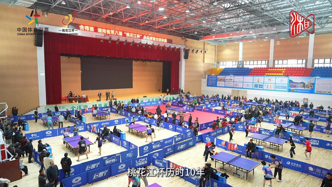参赛人数创新高，第八届“桃花江杯”乒乓球混合团体赛收官
