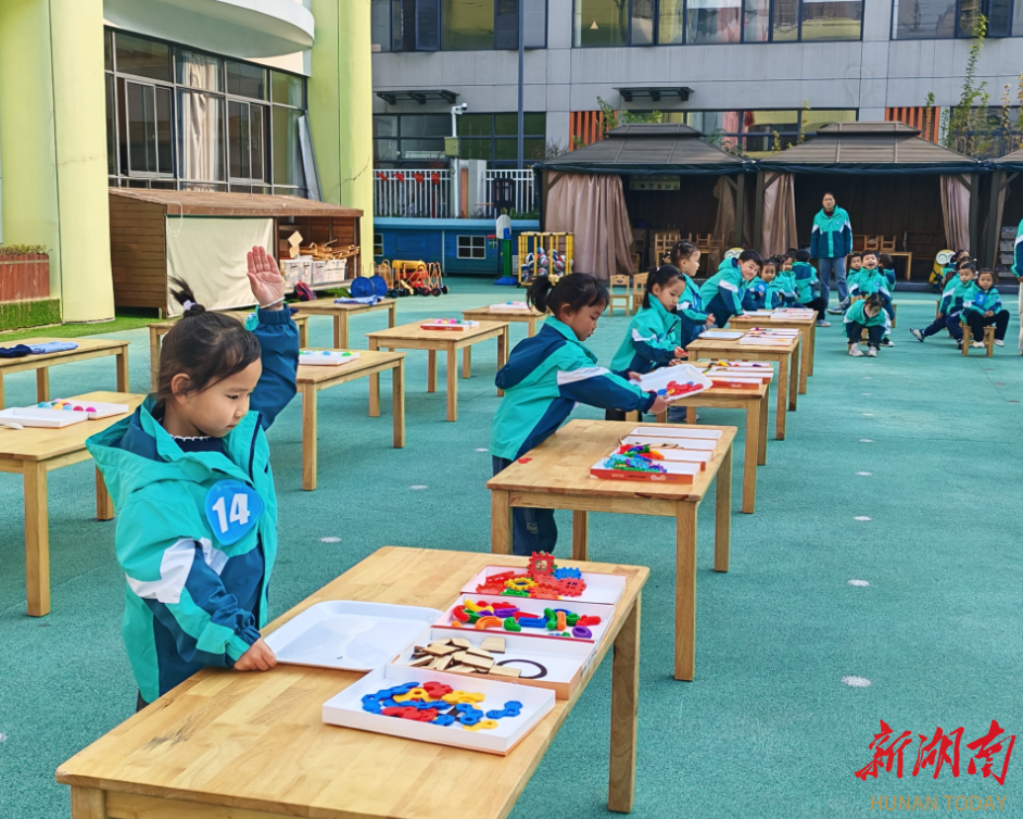 “小当家”亮绝招！华容县容城幼儿园自理能力竞赛开赛