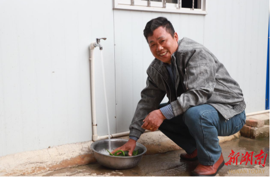 龙头一开，清水自来 祁东县农村集中供水工程全覆盖