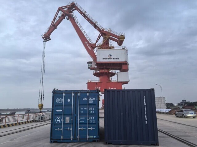 “北粮南运”再辟新通道 首船黑龙江大米运抵虞公港