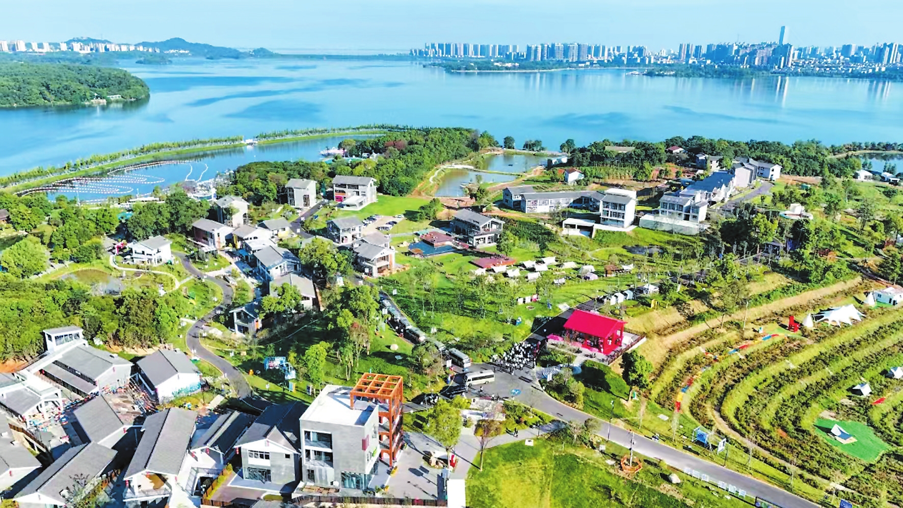 碧水映初心 绿韵满巴陵