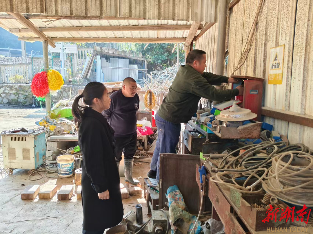 炎陵县沔渡镇各村全面开展元旦节前企业安全生产检查