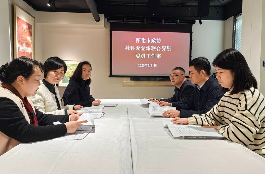 委员工作室·履职在一线｜​怀化社科无党派联合界别委员工作室：以雪峰文化为支撑 助力文旅融合高质量发展