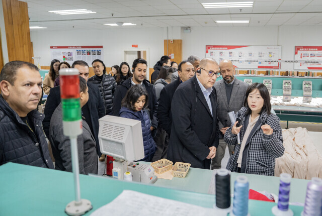 埃及工商界人士考察团来湘访问