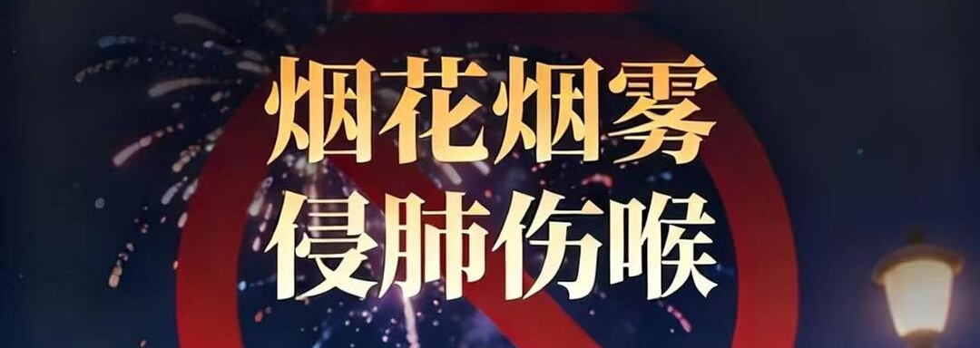 AI海报丨禁燃烟花爆竹 共建美好家园