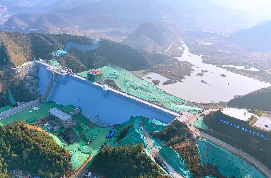 惠及40万居民！湖南椒花水库下闸蓄水